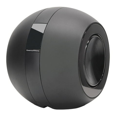 Bowers & Wilkins PV1D User manual Bowers & Wilkins PV1D User manual