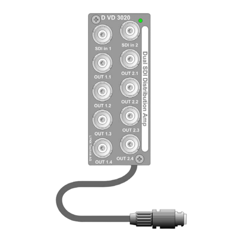 Lynx D VD 3020 User manual