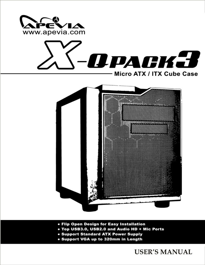 Apevia X-Qpack3 User manual