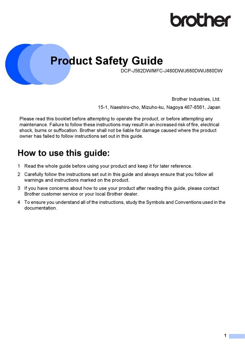 Brother DCP-J562DW Operating manual