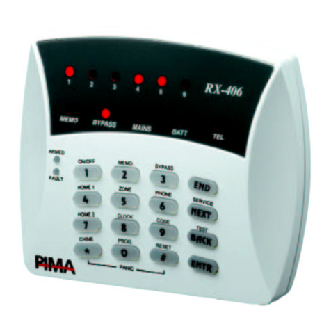 Pima N-406 user manual