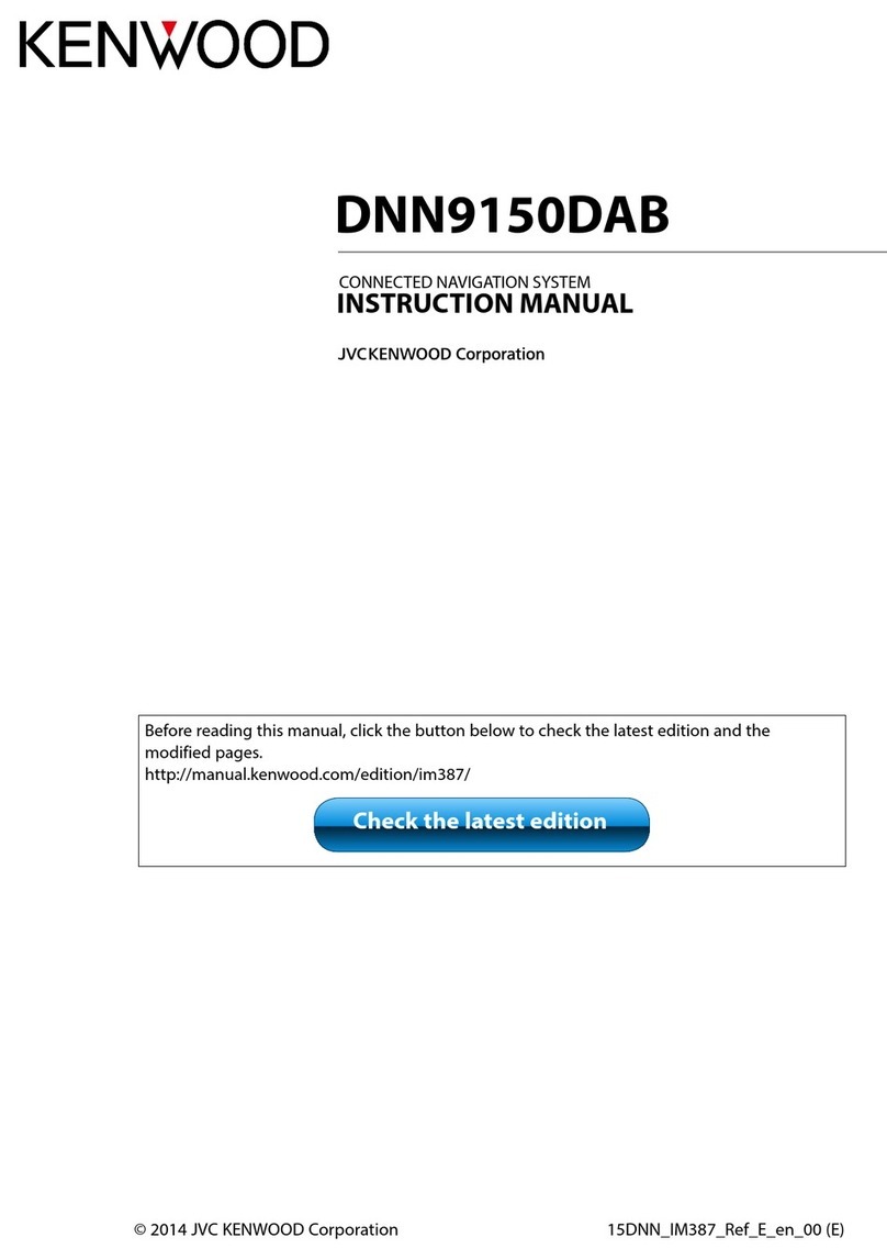 Kenwood DNN9150DAB instruction manual
