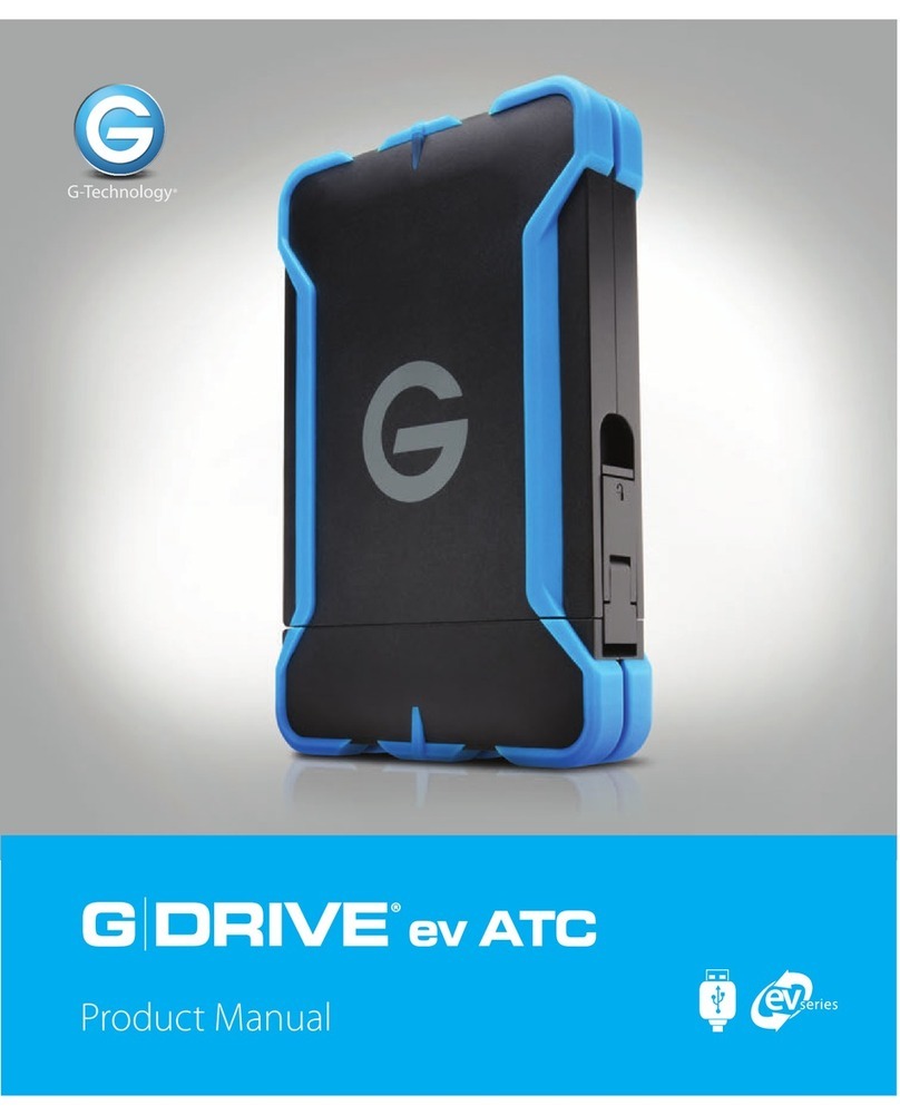 G-Technology G-DRIVE ev ATC product manual