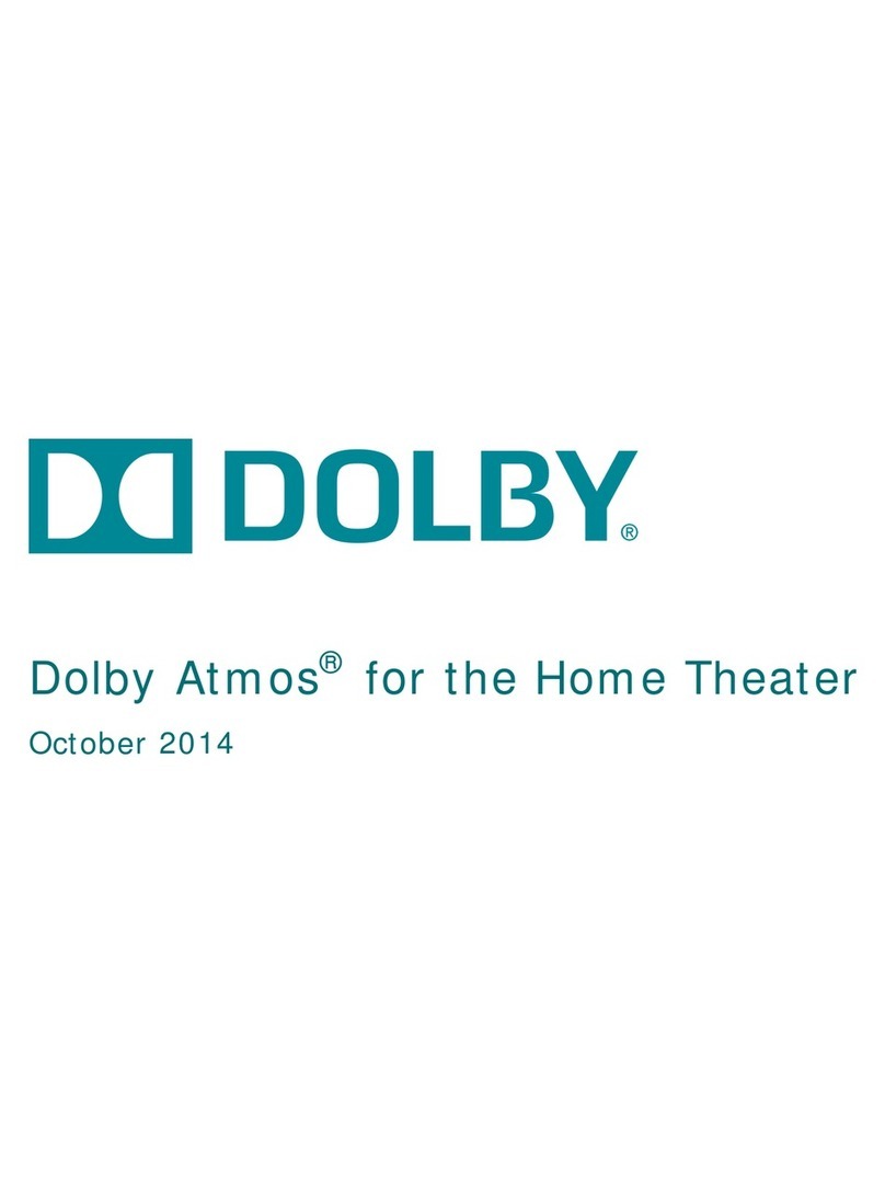 Dolby Laboratories Atmos user guide