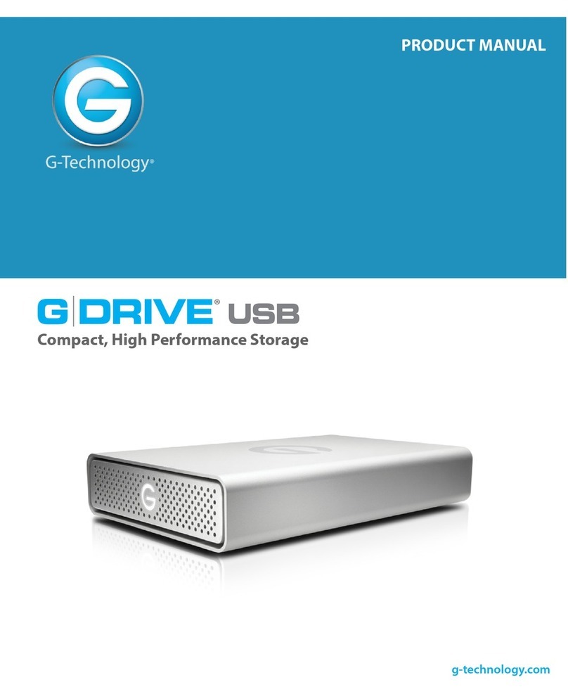 G-Technology G-DRIVE mobile USB product manual