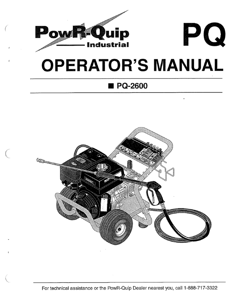 PowR-Quip PQ-2600 Operator's manual