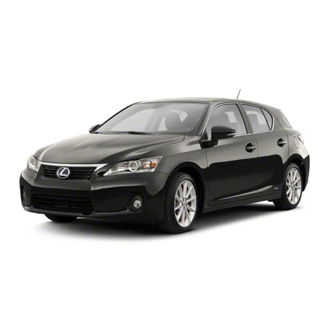Lexus 2015 CT200H User manual