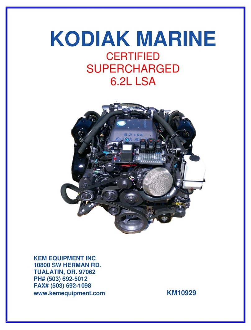 KEM KODIAK MARINE installation instructions