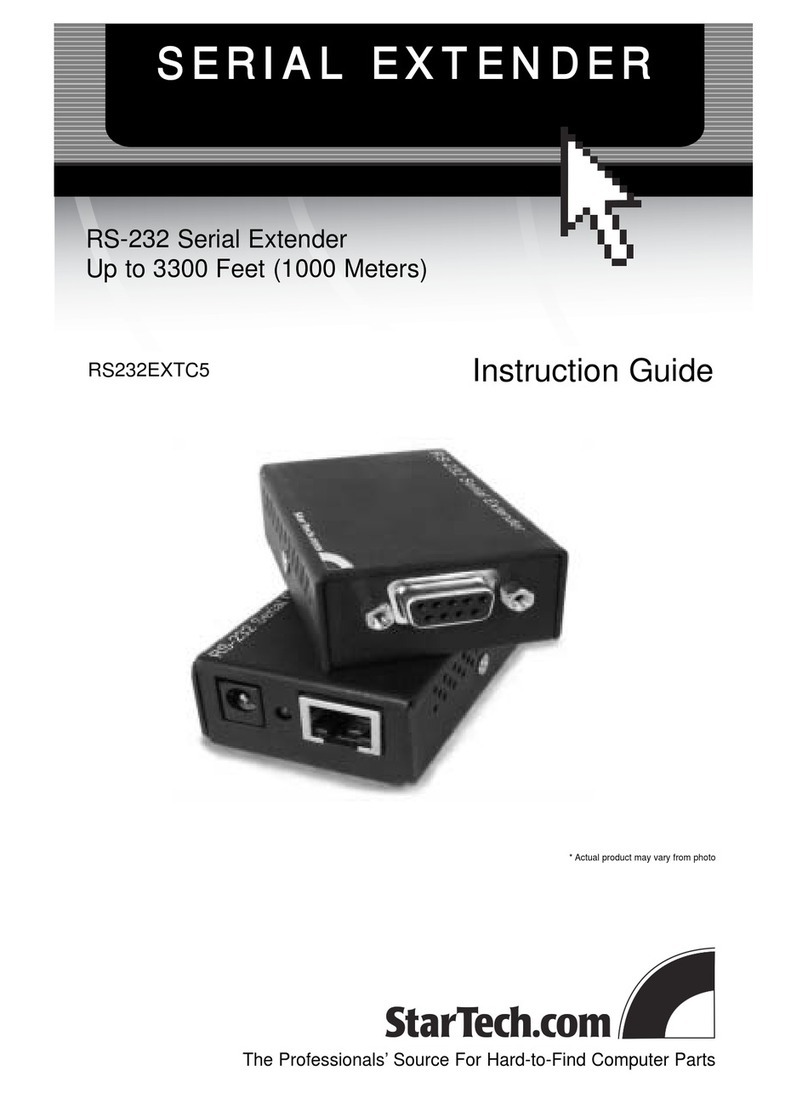 StarTech.com RS232EXTC5 Manual