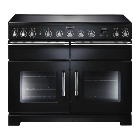 Range Master Excel 110 G5 Induction Instruction Manual