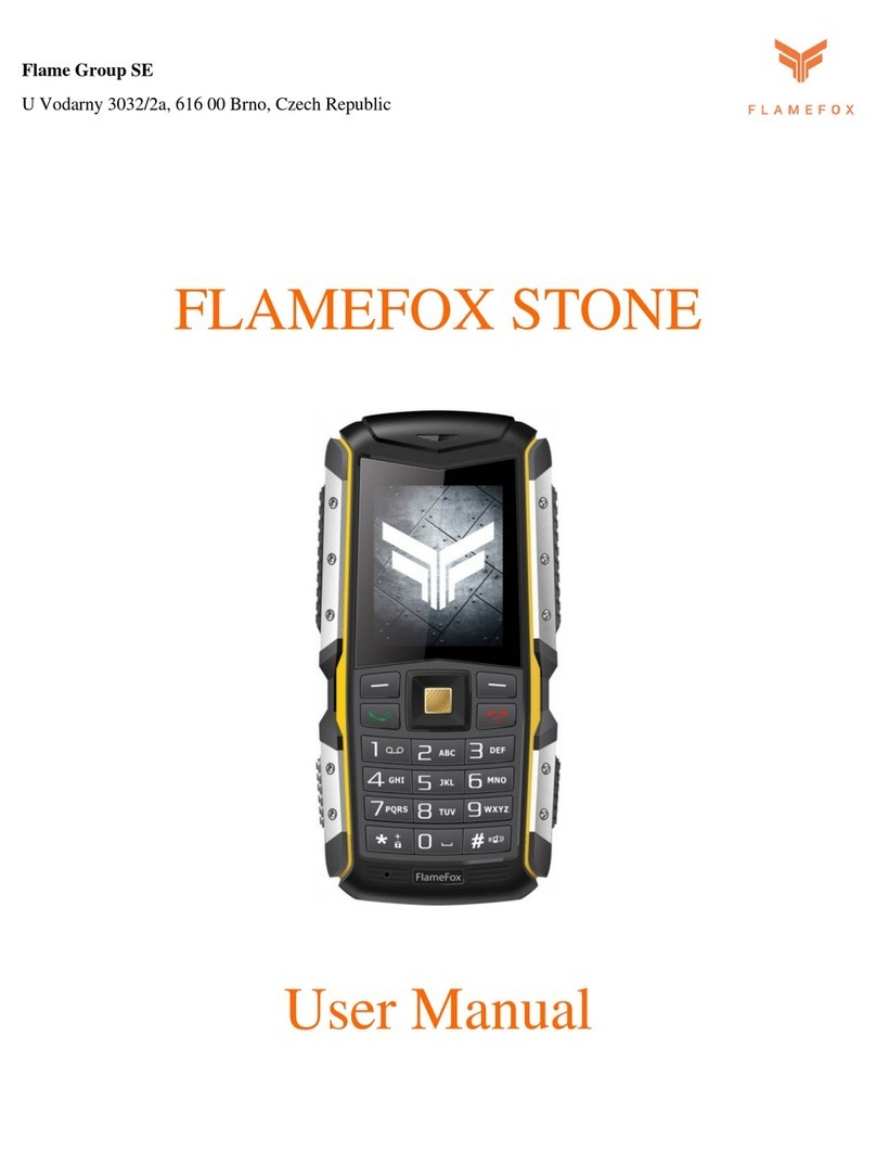 FLAMEFOX STONE User manual