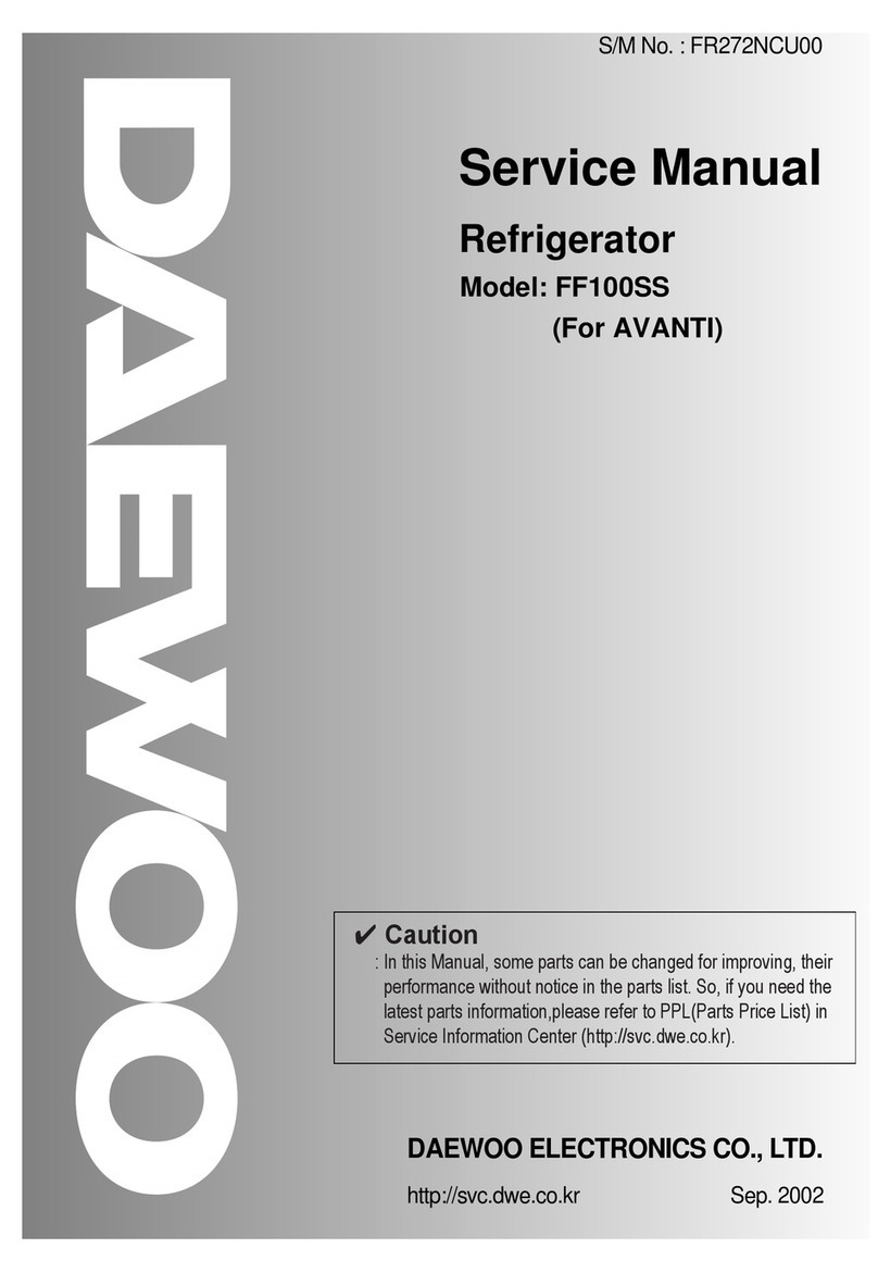 Daewoo FF100SS Service manual