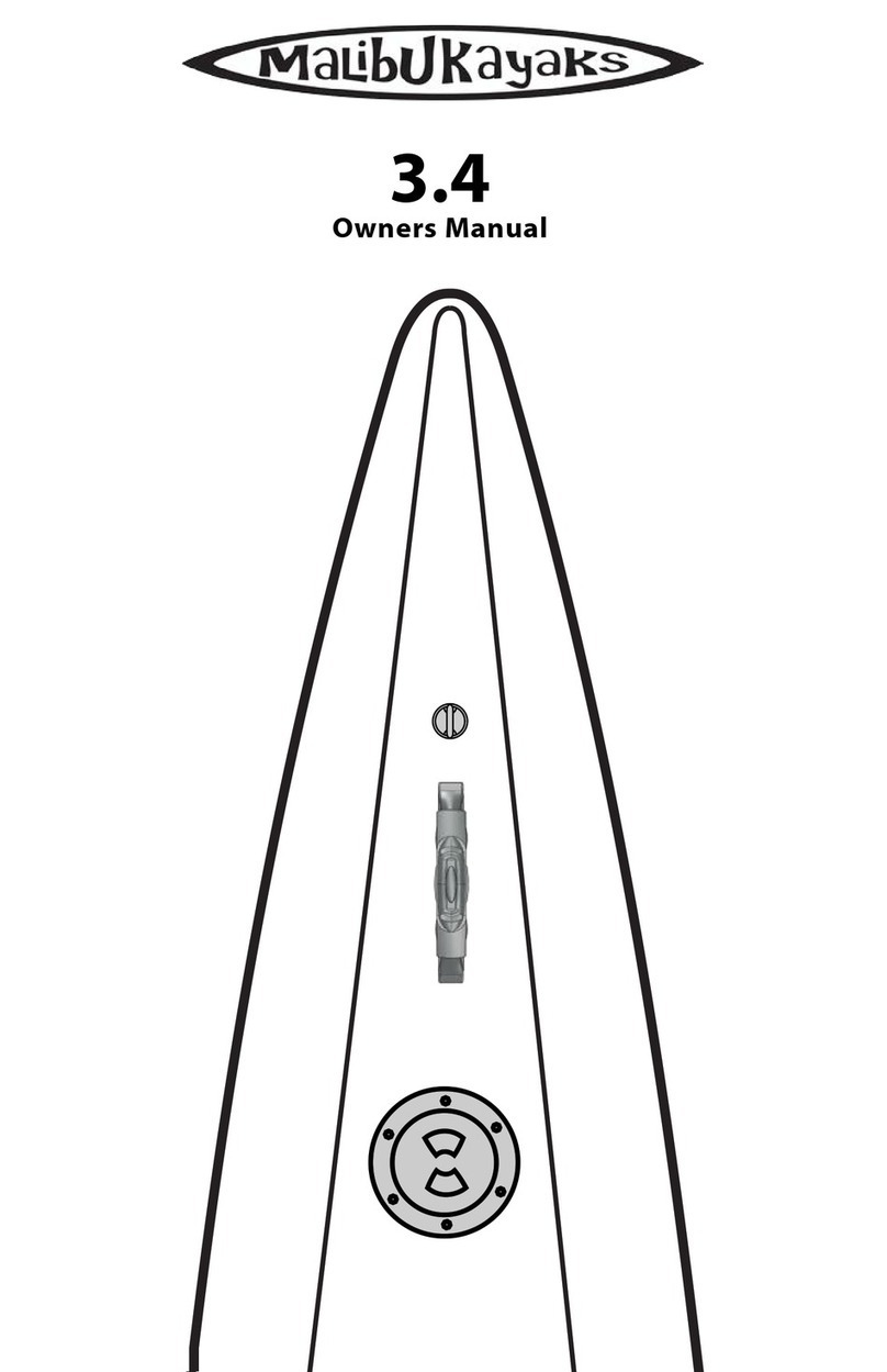 Malibukayaks 3.4 owner's manual