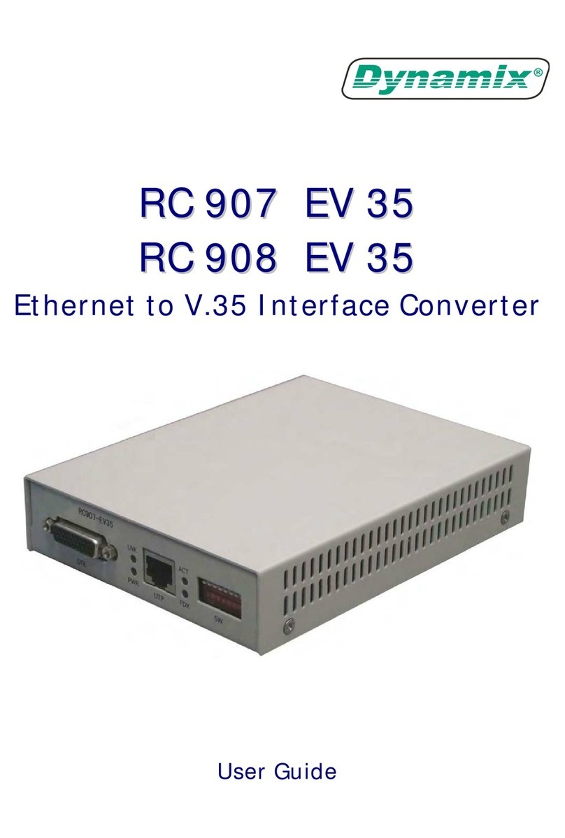 Dynamix RC 907 EV 35 user guide