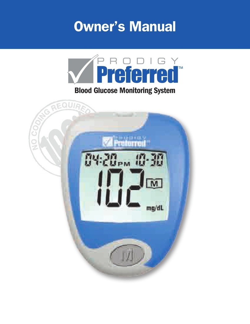 Prodigy Preferred User manual Prodigy Preferred User manual