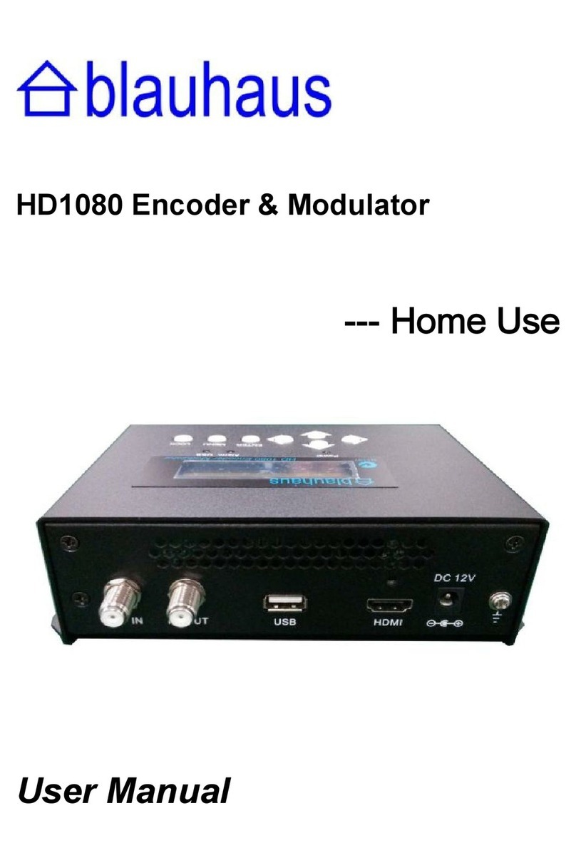 Blauhaus HD1080 user manual