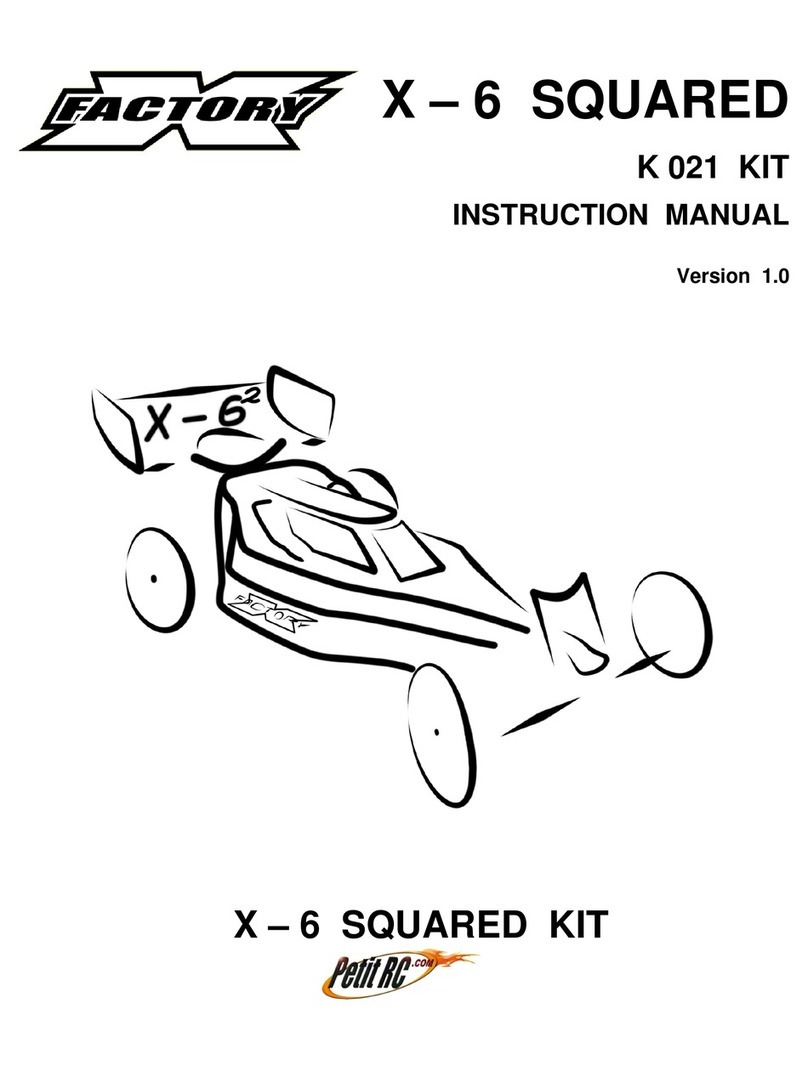 XFactory X - 6 SQUARED instruction manual