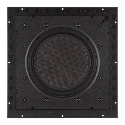 Sonance VP10SUB User manual