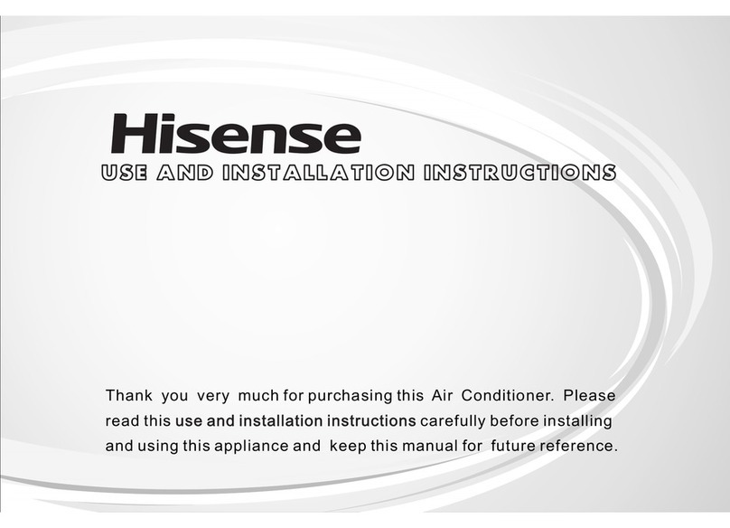 Hisense AMW2-20U4SNC1 User manual