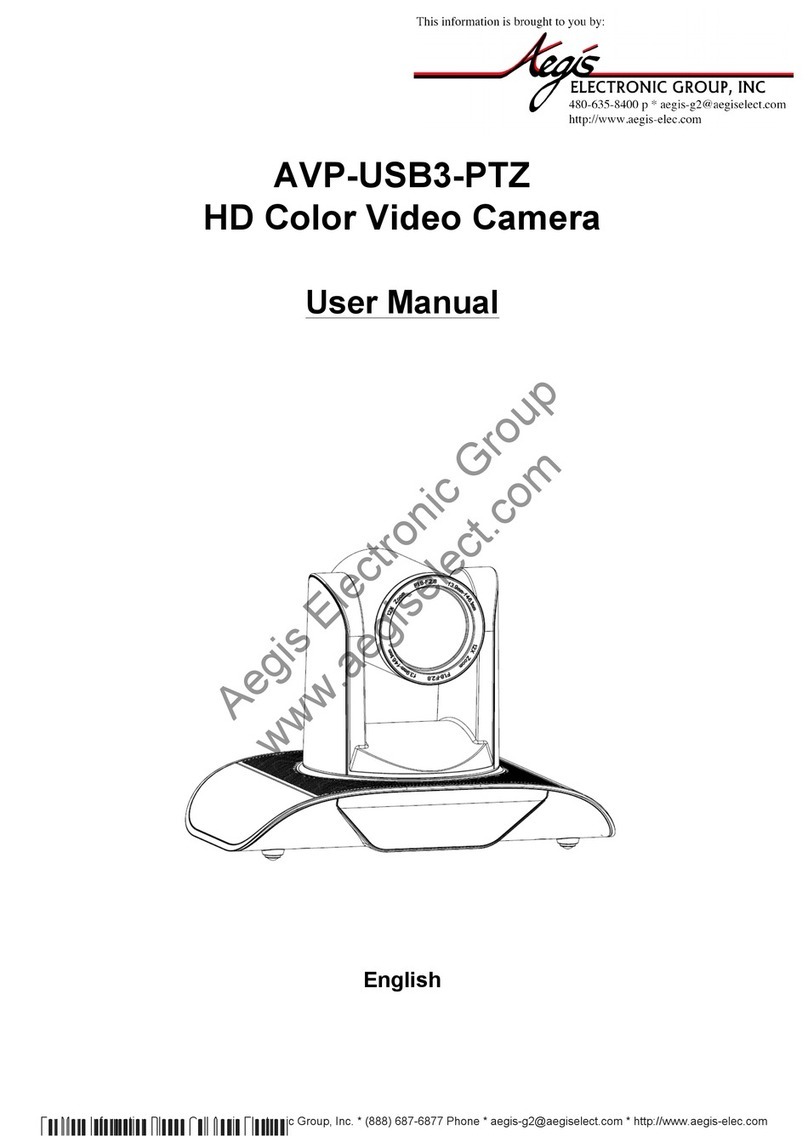 Aegis AVP-USB3-PTZ user manual