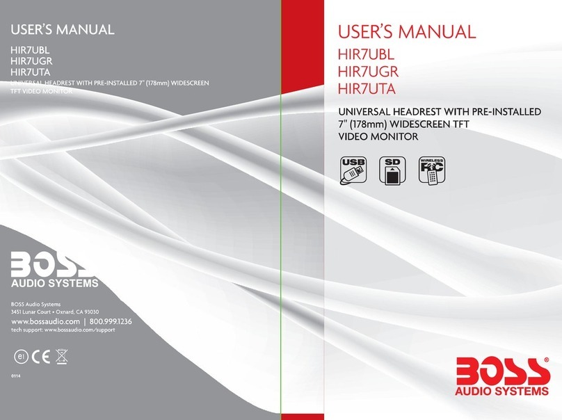 Boss Audio Systems HIR7UBL User manual
