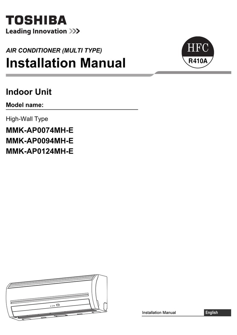 Toshiba MMK-AP0074MH-E User manual