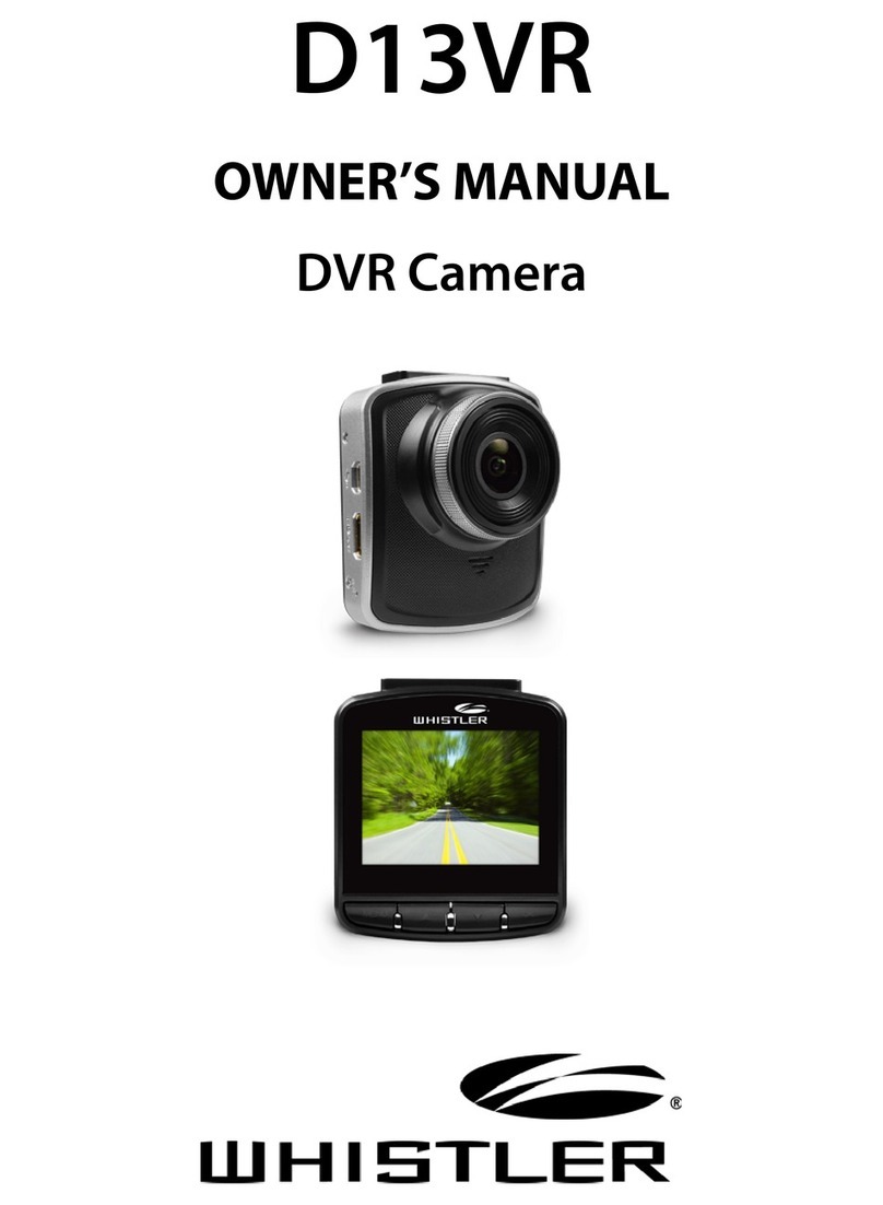 Whistler D13VR owner's manual