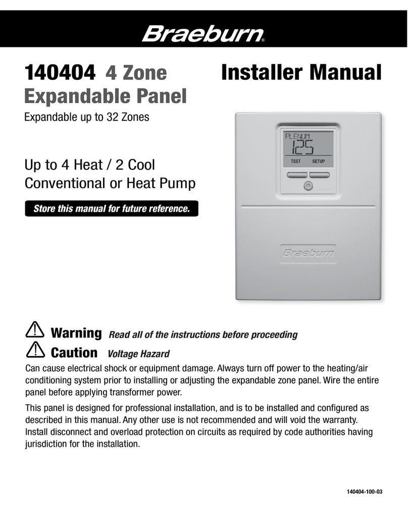 Braeburn 140404 User manual