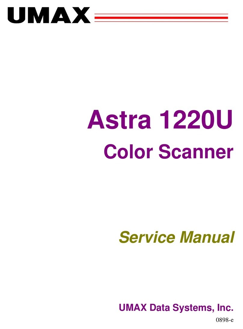 UMAX Data Systems Astra 1220U Service manual