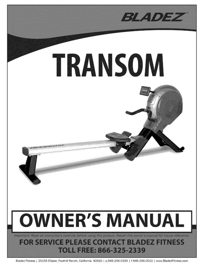 BLADEZ TRANSOM User manual
