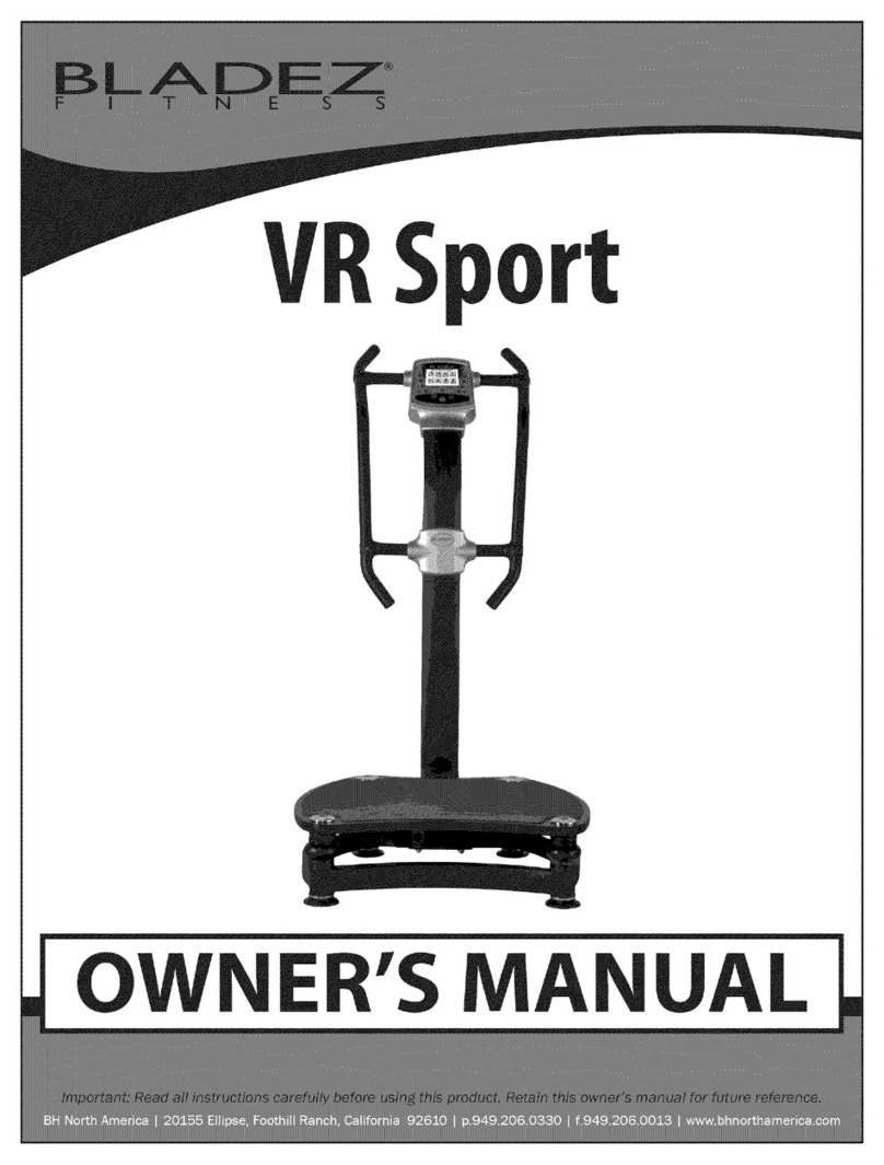 BLADEZ VR SPORT owner's manual
