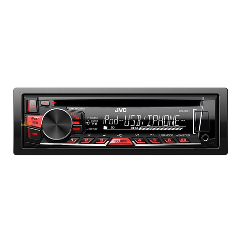 JVC KD-R661 User manual