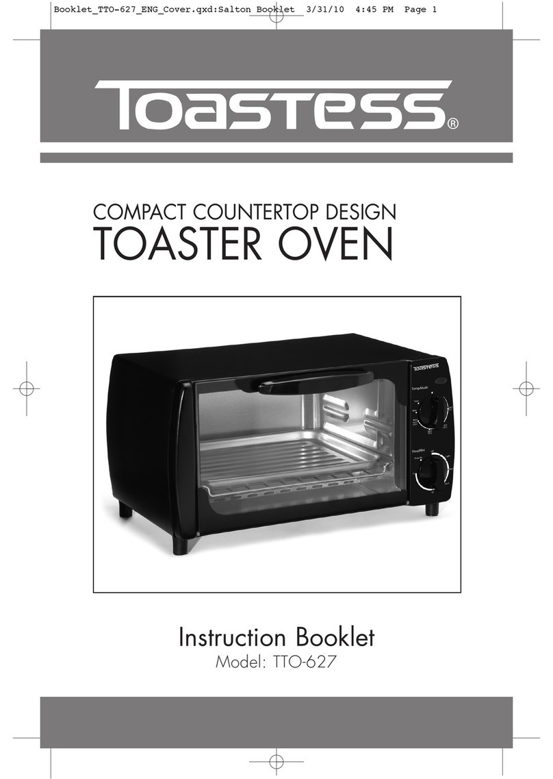 Toastess TTO-627 Instruction booklet