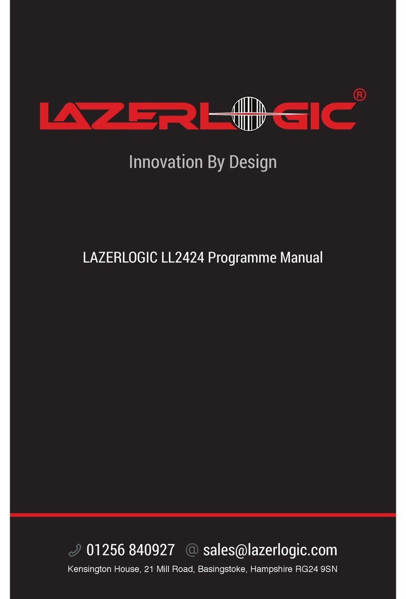 Lazerlogic LL2424 User manual