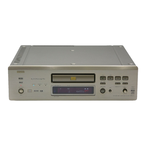 Denon DVD-5900 User manual