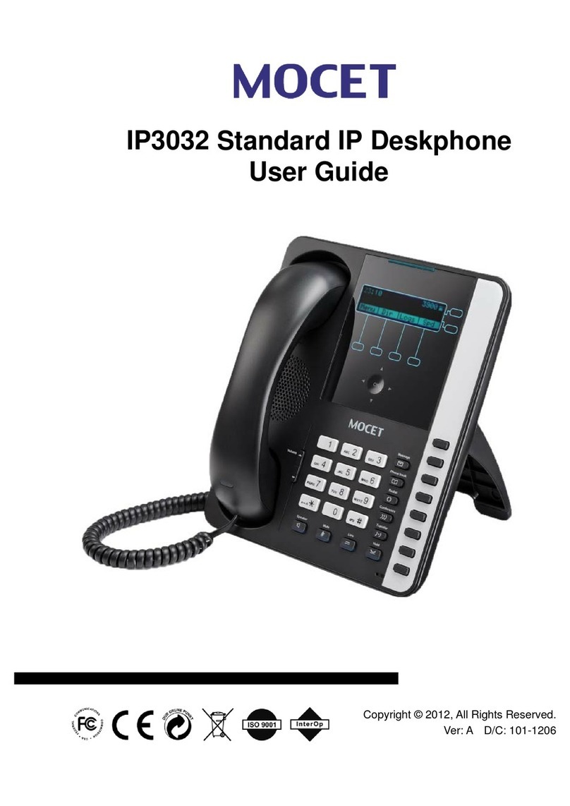 Mocet IP3032 user guide