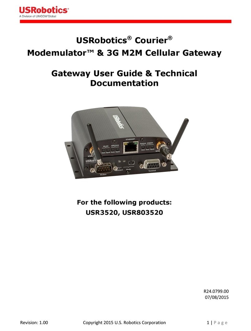 US Robotics USR3520 User manual