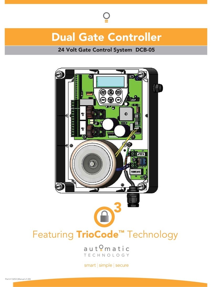 Automatic Technology DCB-05 User manual