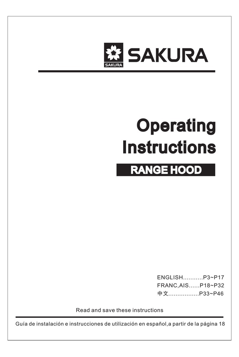 Sakura M2000 operating instructions