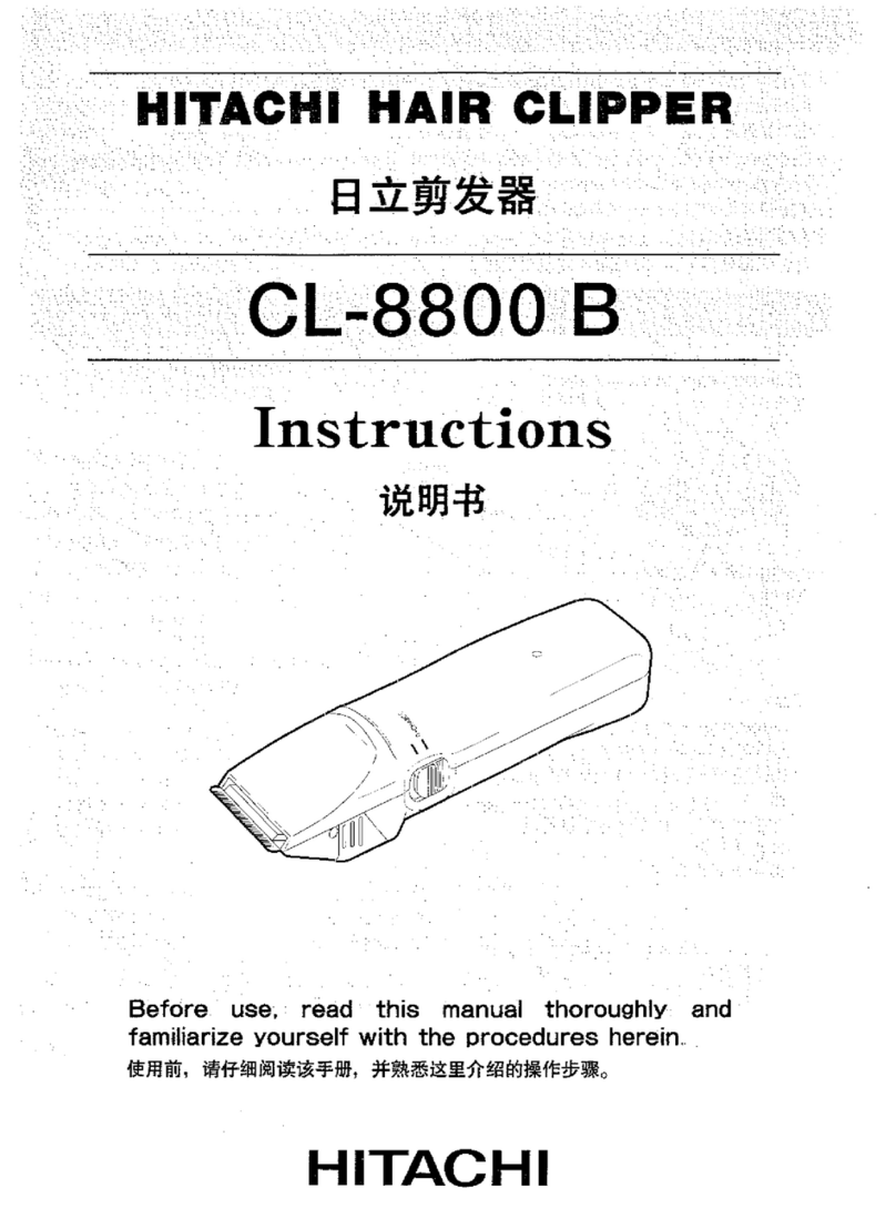 Hitachi CL-8800 B User manual