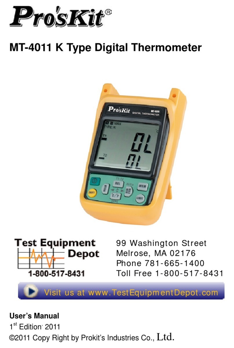 Pro's Kit MT-4011 K user manual