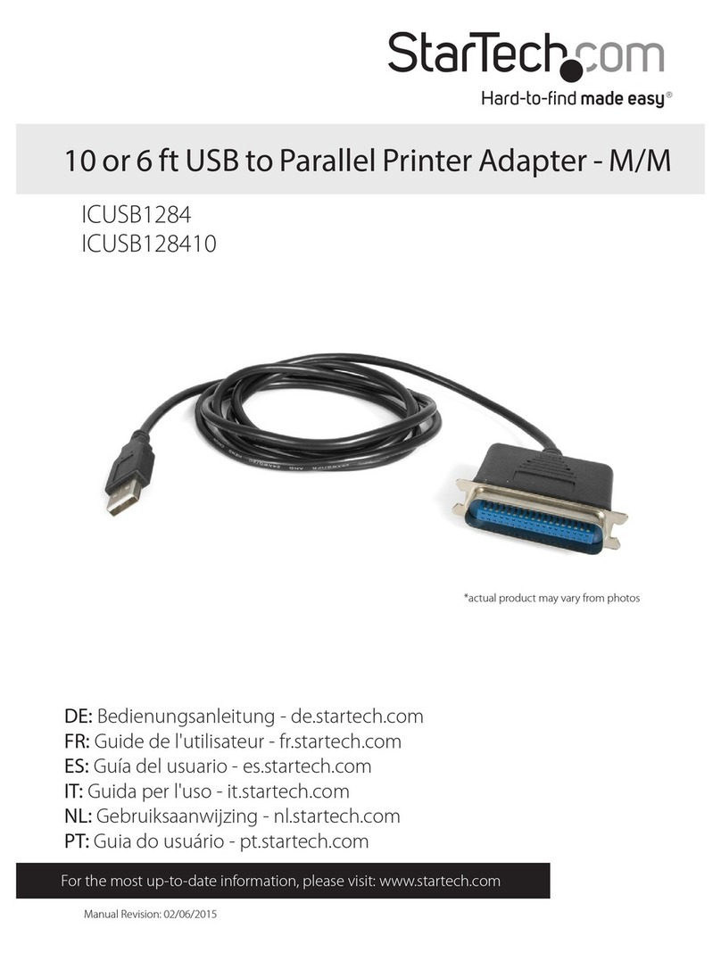 StarTech.com ICUSB1284 instruction manual