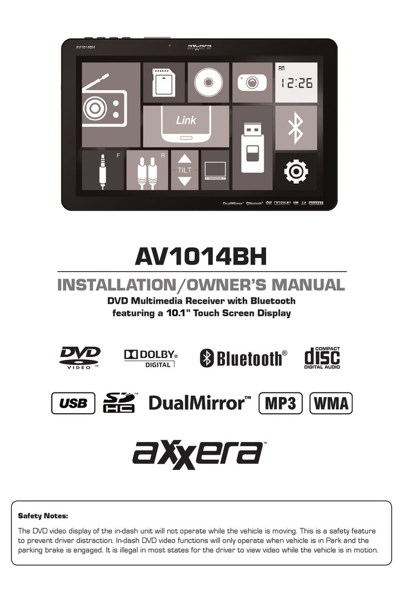 Axxera AV1014BH Operating instructions