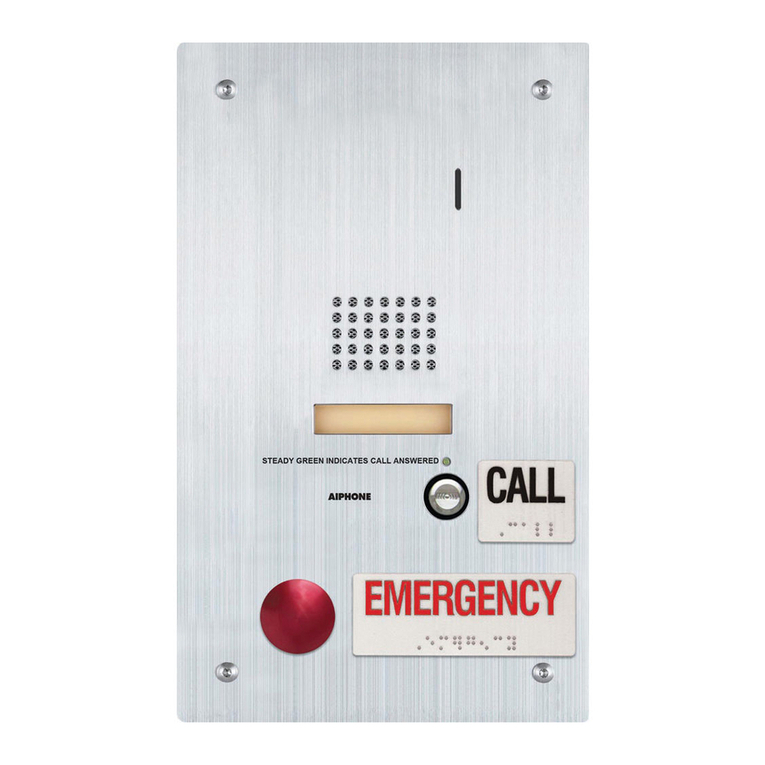 Aiphone IS-SS-2RA Manual