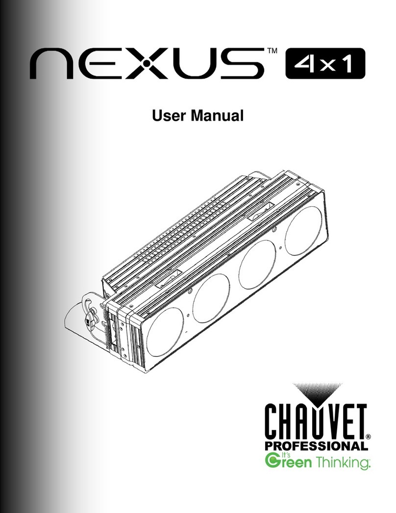 Chauvet nexus 4x1 User manual