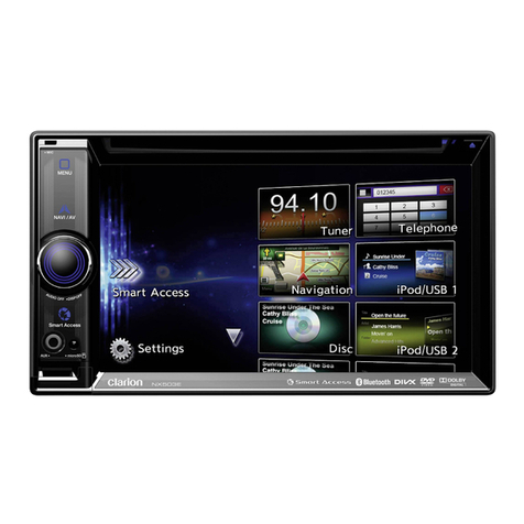 Clarion NX503E owner's manual