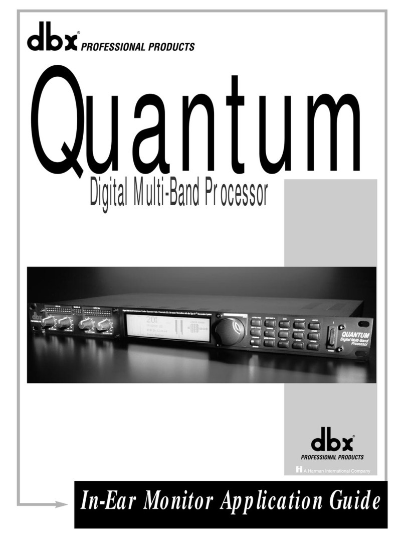 dbx QUANTUM Application guide