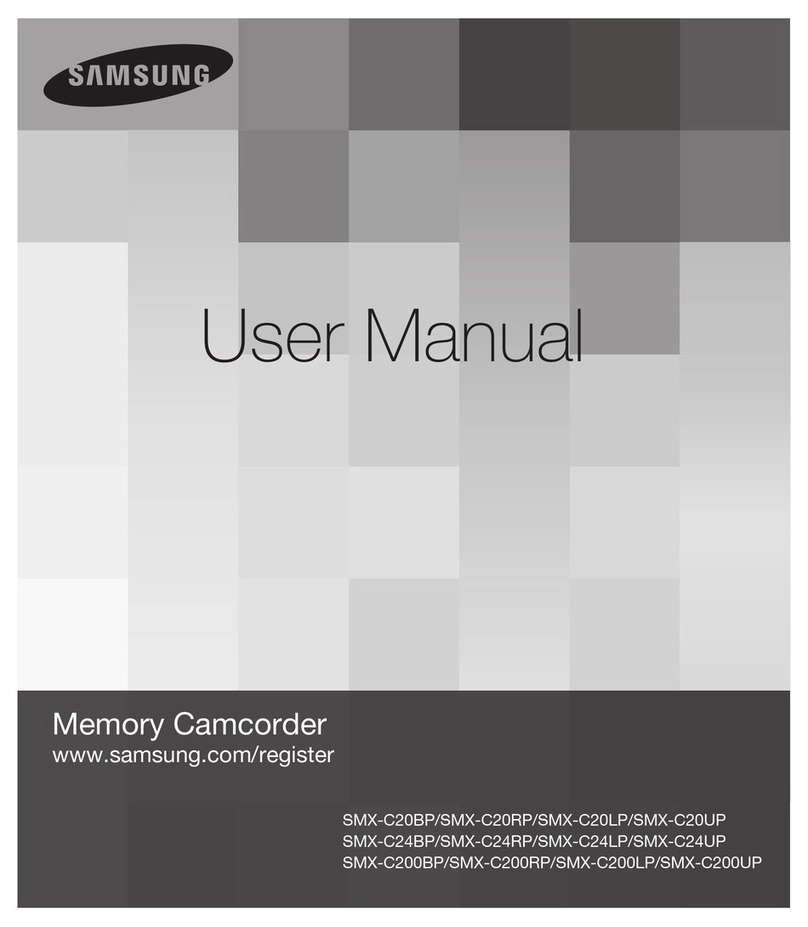 Samsung SMX- C20BP User manual