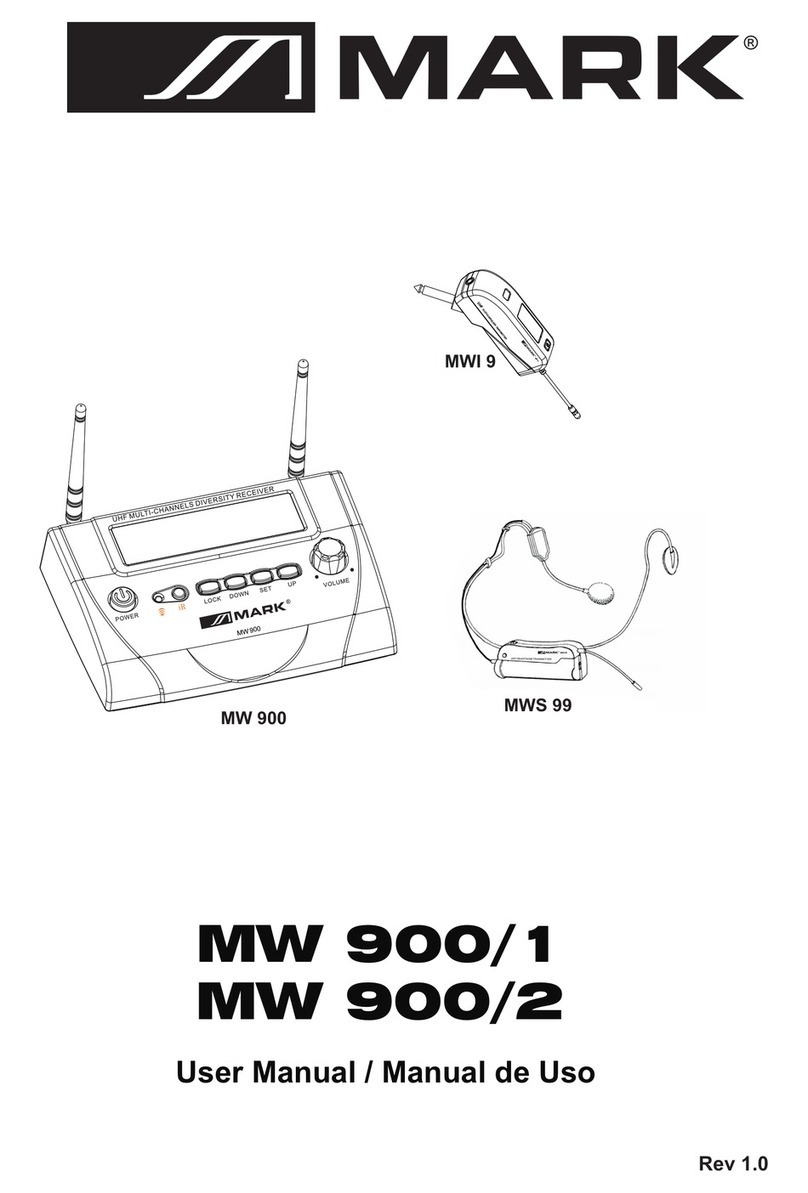 Mark MW 900/1 User manual