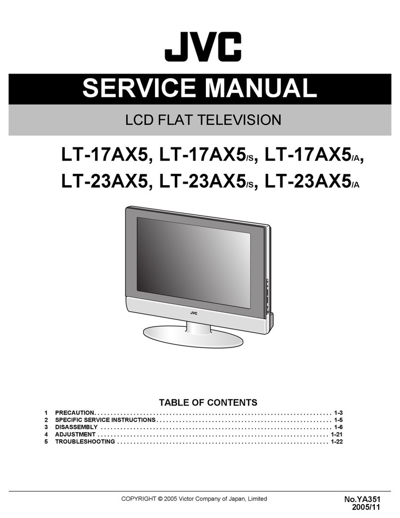 JVC LT-17AX5 User manual